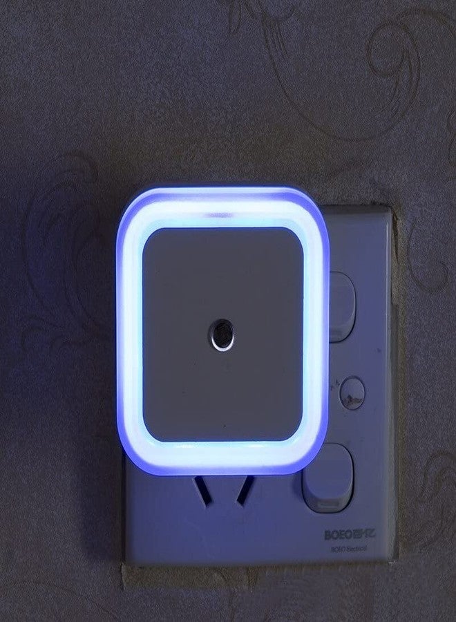 Revwd Night Lamp Sensor Led Light with Plug Type, 0.5w Plug in Automatic Smart Sensor, Night Lamp for Bedroom Gift Office Living Room Pack of 1 (Night Lamp - Blue) - Image 1